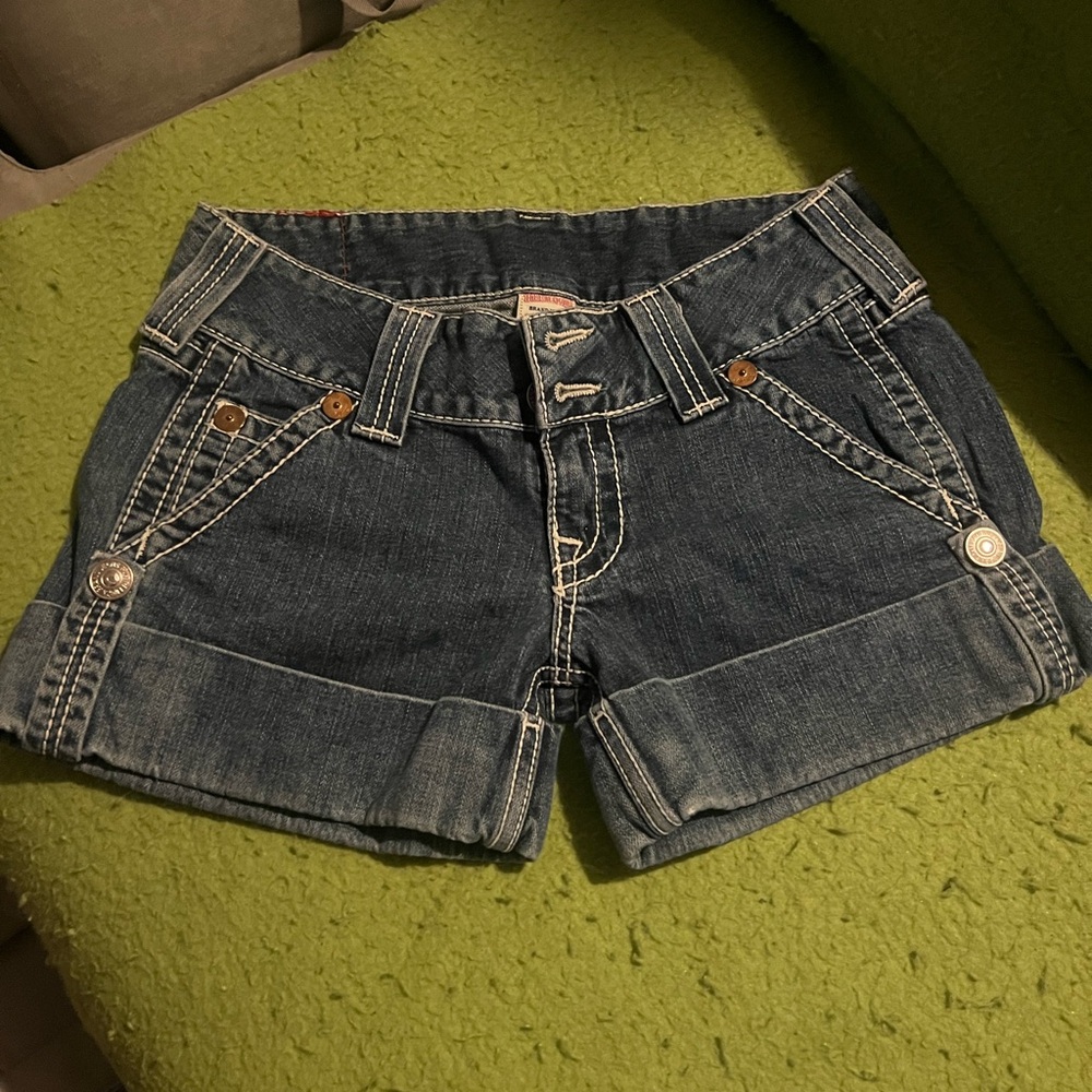 True Religion Jean shorts